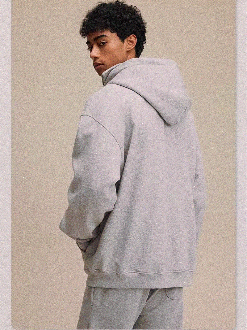 340gsm Zipper Fleece Hoodies
