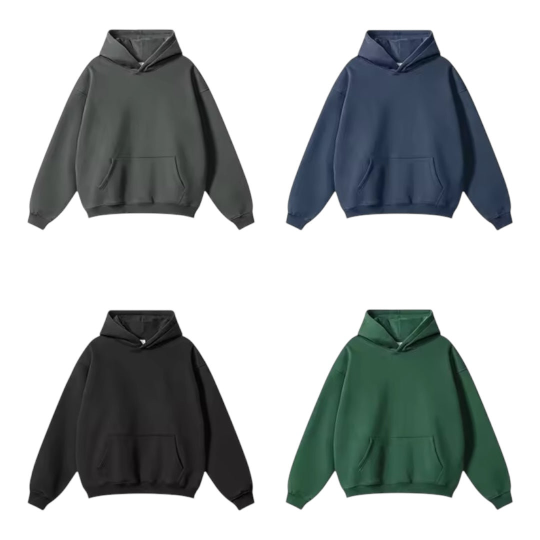 ZODF 345gsm Fleece Hoodies & 345sm Fleece Straight Pants