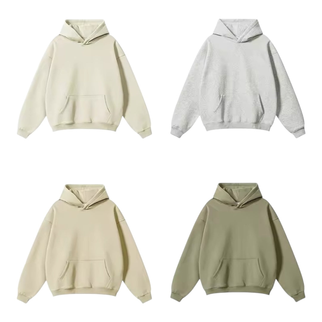 ZODF 345gsm Fleece Hoodies & 345sm Fleece Straight Pants