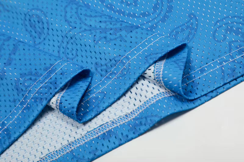 Graphic Printed Patchwork Sport Breathable Tshirt