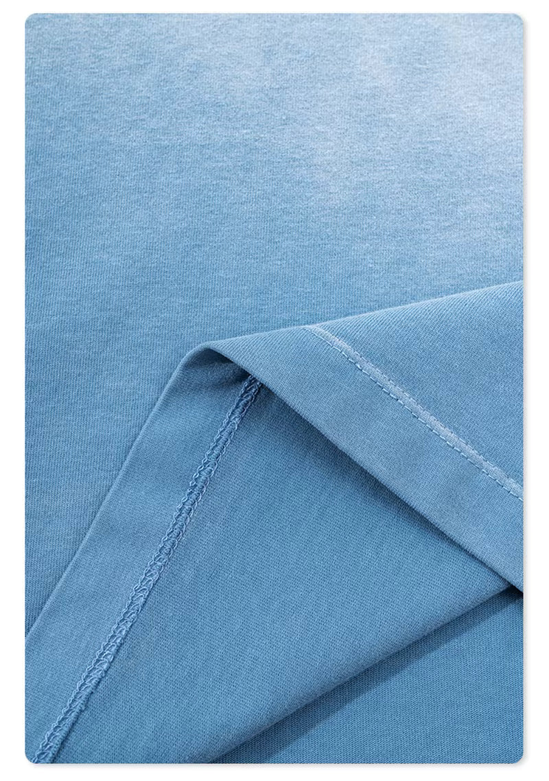 HY0858 250gsm Ripped Cotton T Shirt