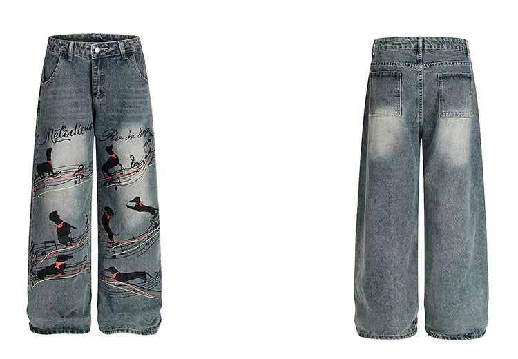 Melodious Vintage Denim Jeans