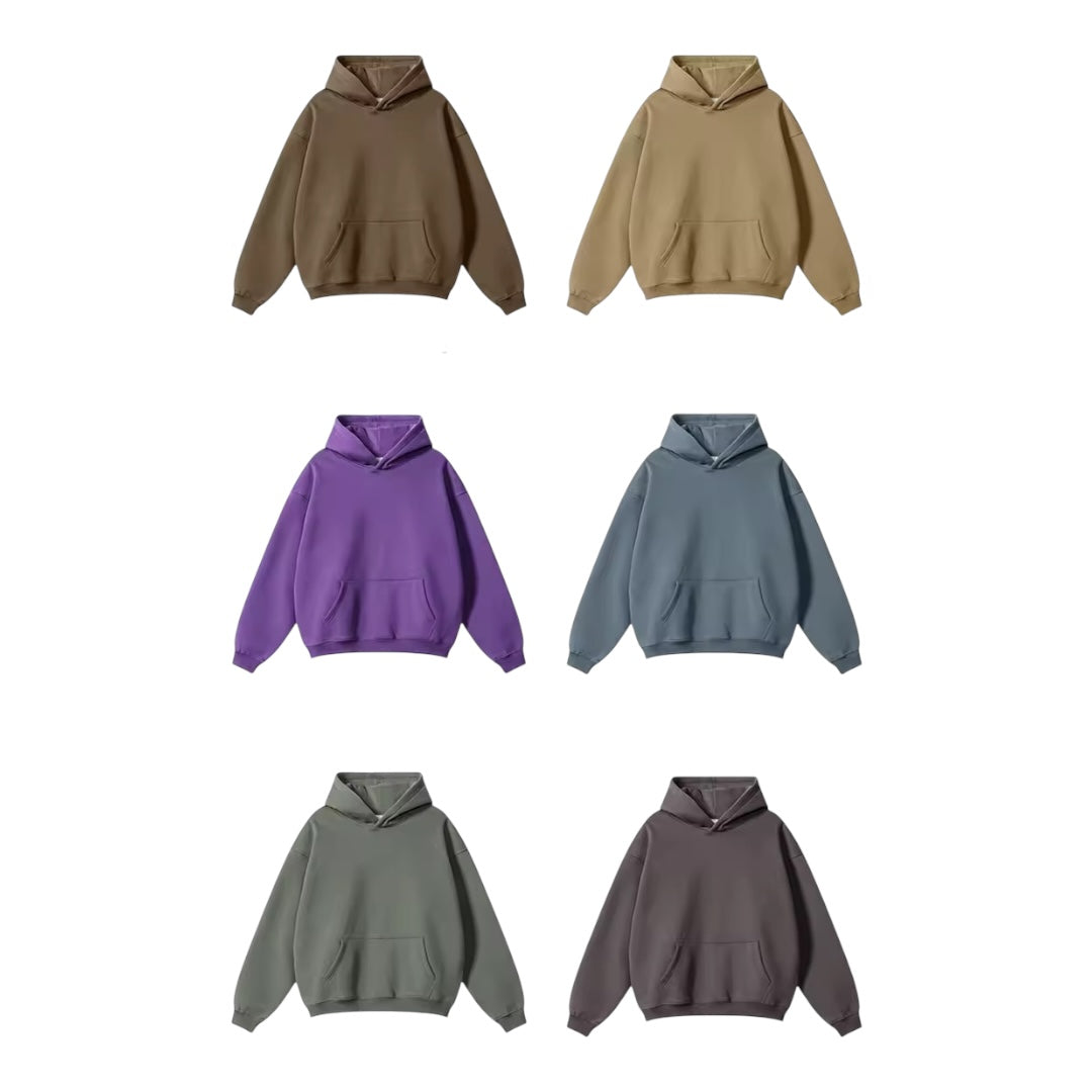 ZODF 345gsm Fleece Hoodies & 345sm Fleece Straight Pants