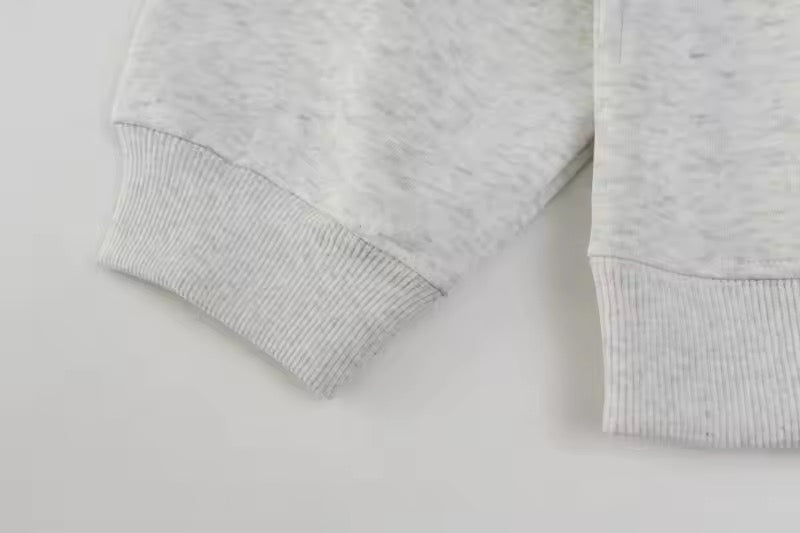 GONTHWID Embroidered Patchwork Hoodie