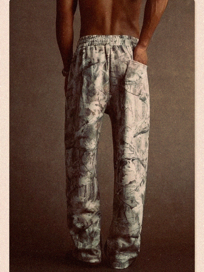 HY1106 Fleece Straight Pants