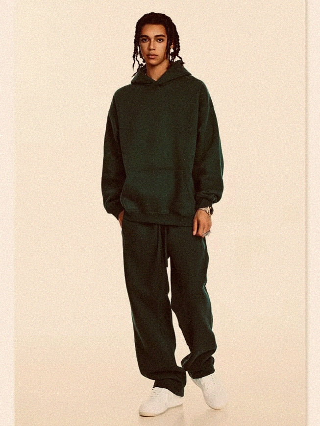 ZODF 345gsm Fleece Hoodies & 345sm Fleece Straight Pants