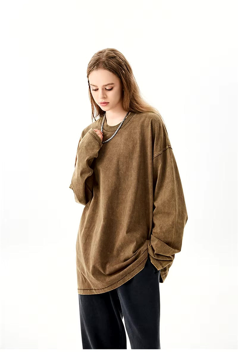 ZODF Retro Washed 300gsm Cotton T-Shirt