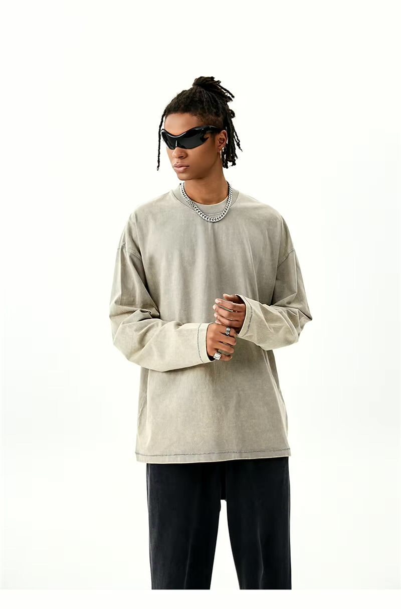 ZODF Retro Washed 300gsm Cotton T-Shirt