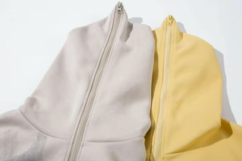 GONTHWID Graphic Printed Half Zip Up Hoodie