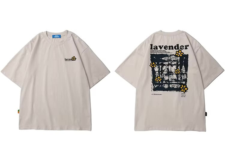 Tiny Spark Floral T-Shirt Oversize