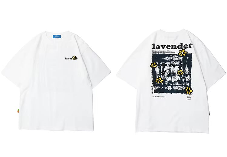 Tiny Spark Floral T-Shirt Oversize