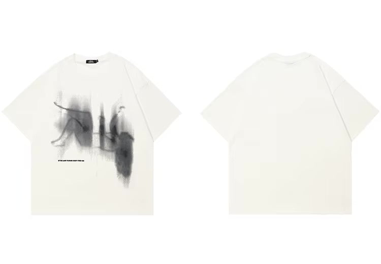 Tiny Spark Lost Shadow Graphic Casual Tshirt