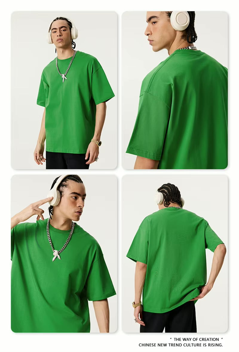 ZODF 235gsm Solid Cotton T-Shirts