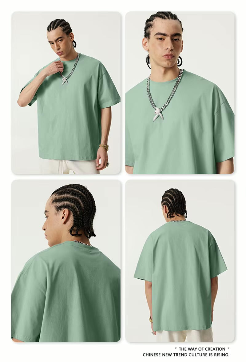 ZODF 235gsm Solid Cotton T-Shirts