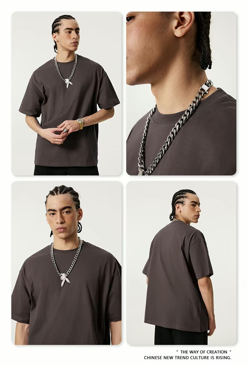 ZODF 235gsm Solid Cotton T-Shirts