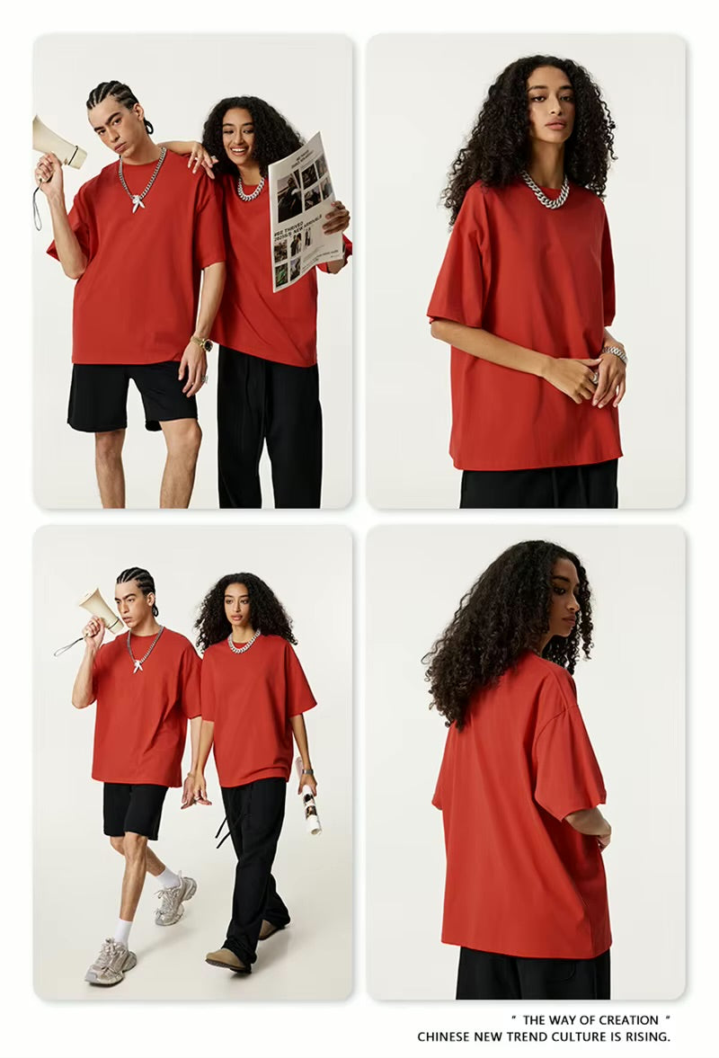 ZODF 235gsm Solid Cotton T-Shirts