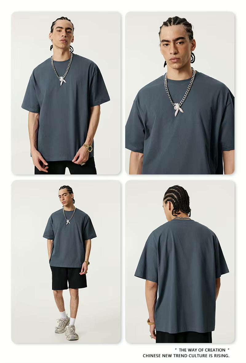 ZODF 235gsm Solid Cotton T-Shirts