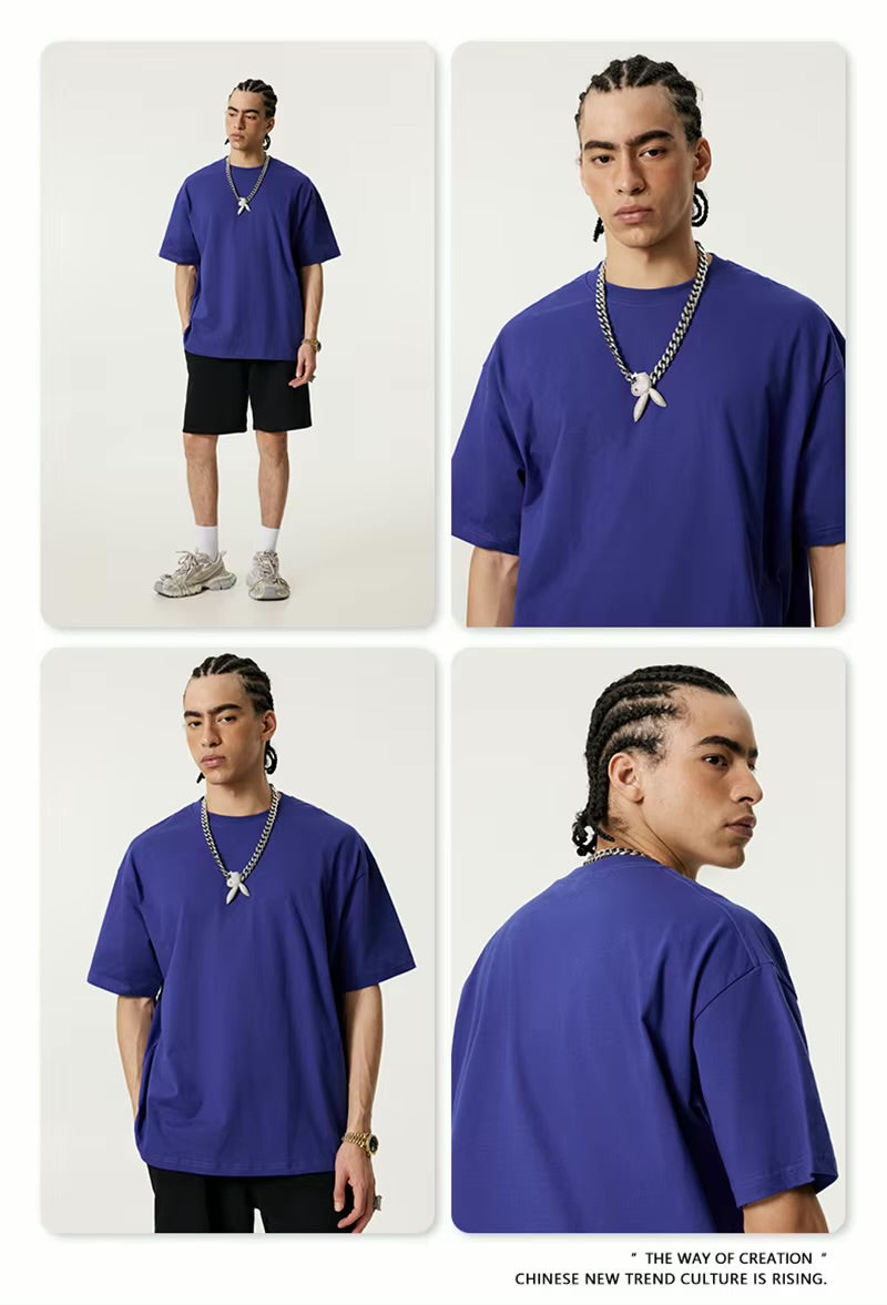 ZODF 235gsm Solid Cotton T-Shirts