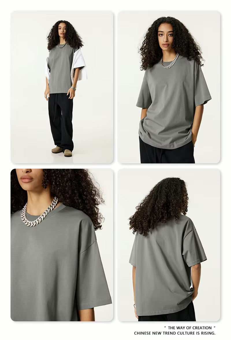 ZODF 235gsm Solid Cotton T-Shirts