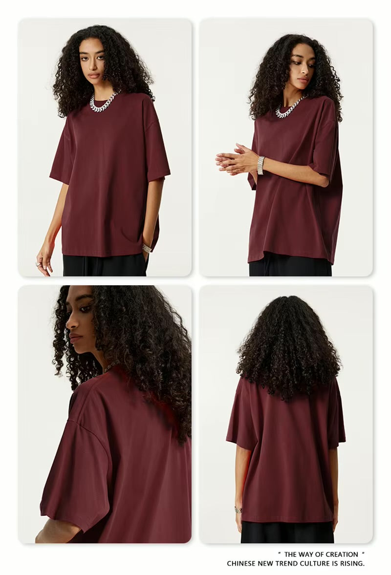 ZODF 235gsm Solid Cotton T-Shirts