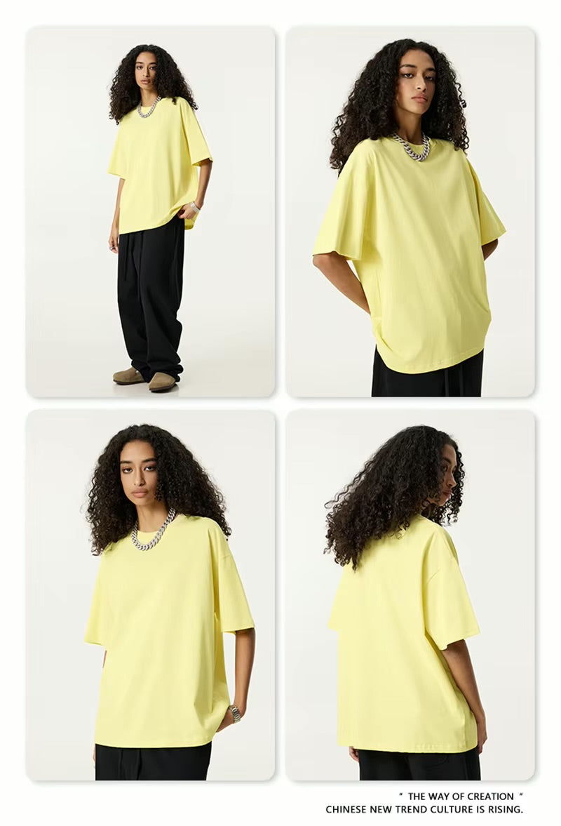 ZODF 235gsm Solid Cotton T-Shirts