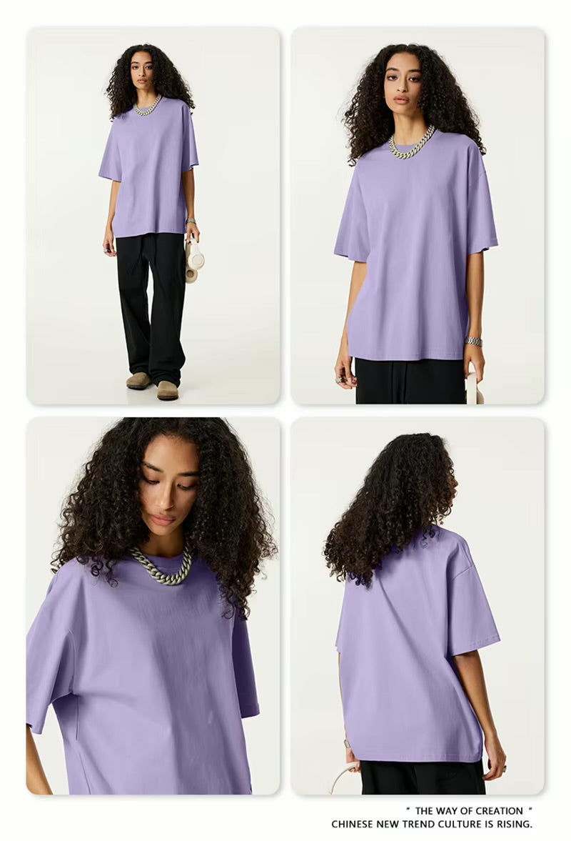 ZODF 235gsm Solid Cotton T-Shirts