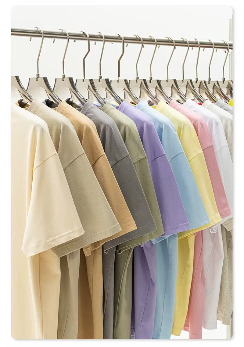 ZODF 235gsm Solid Cotton T-Shirts