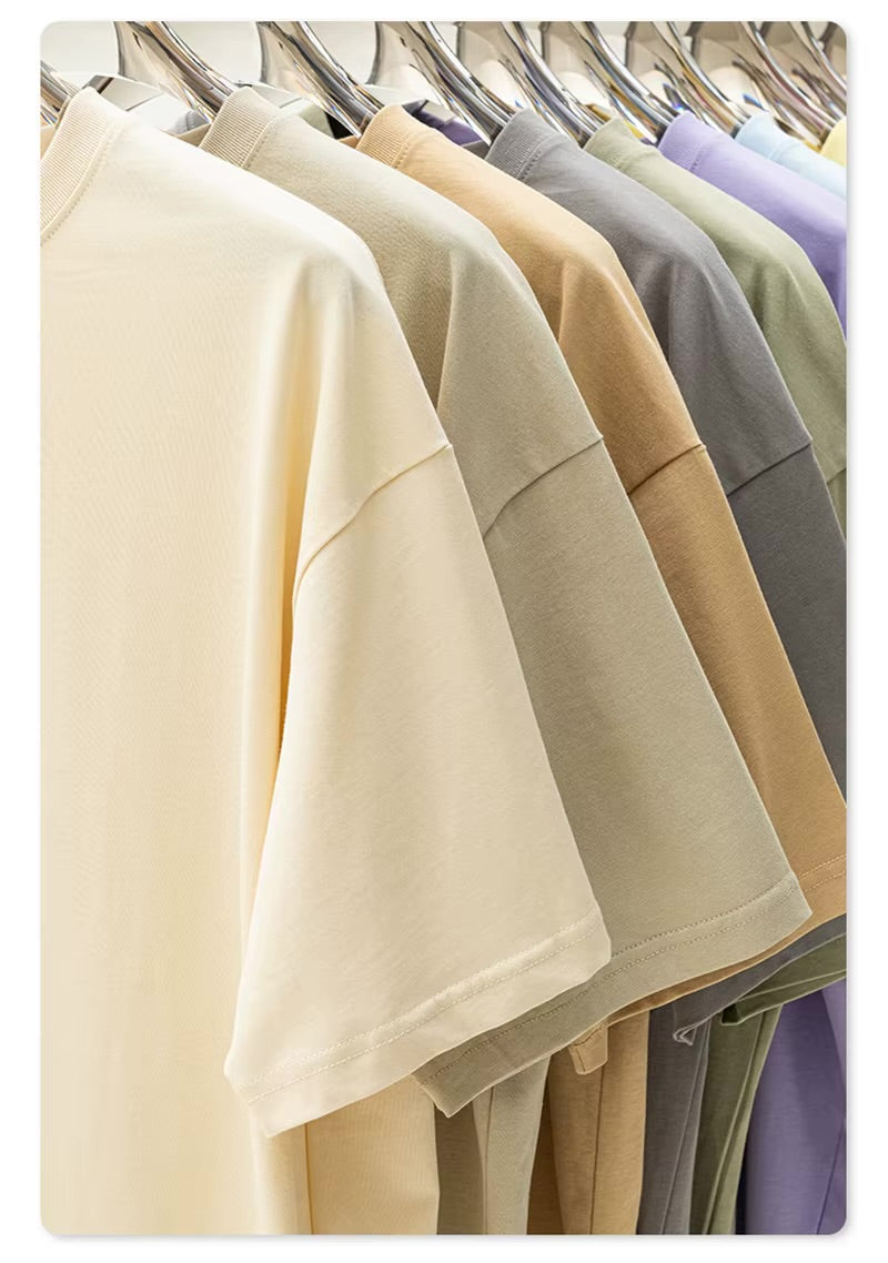 ZODF 235gsm Solid Cotton T-Shirts