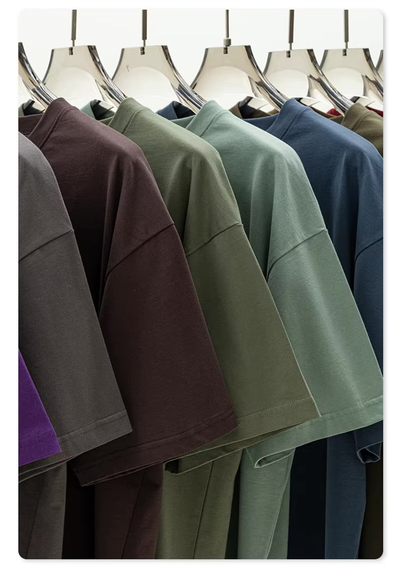 ZODF 235gsm Solid Cotton T-Shirts