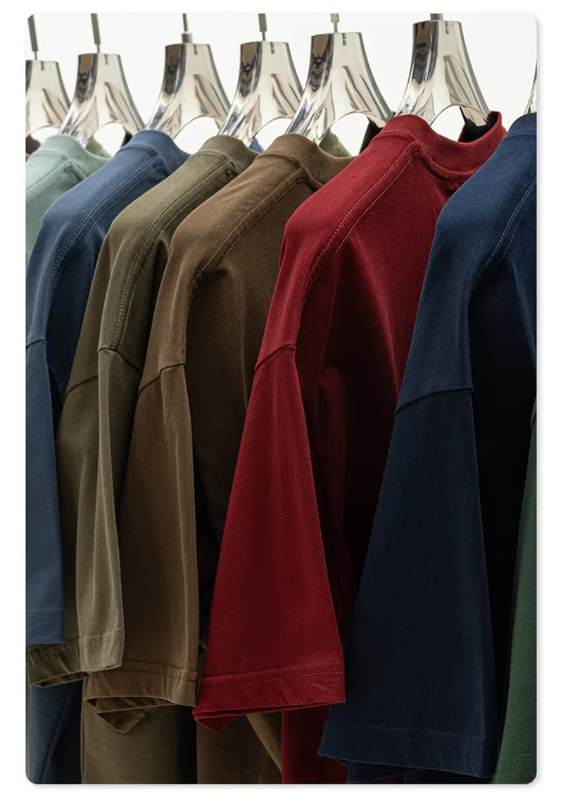 ZODF 235gsm Solid Cotton T-Shirts