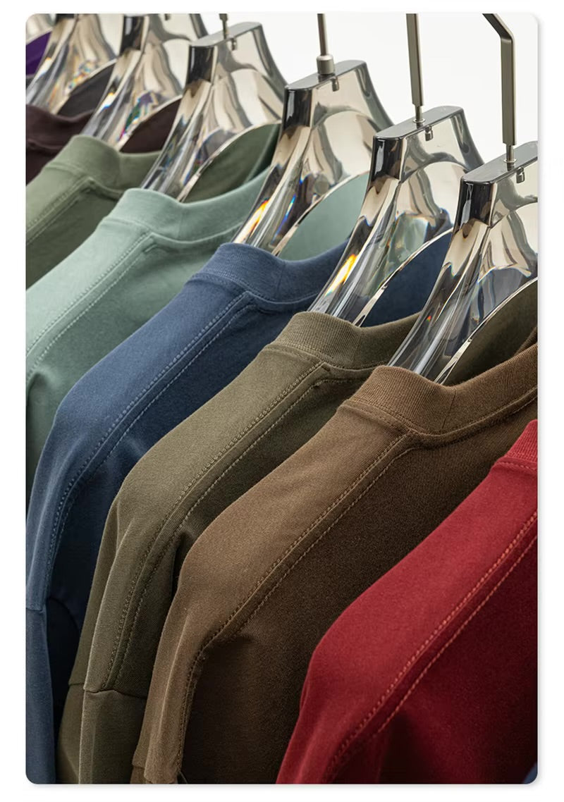 ZODF 235gsm Solid Cotton T-Shirts