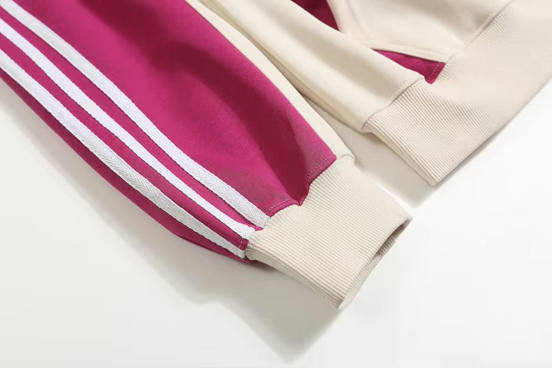 GONTHWID Embroidery Patch Oversized Hooded Sweatshirt