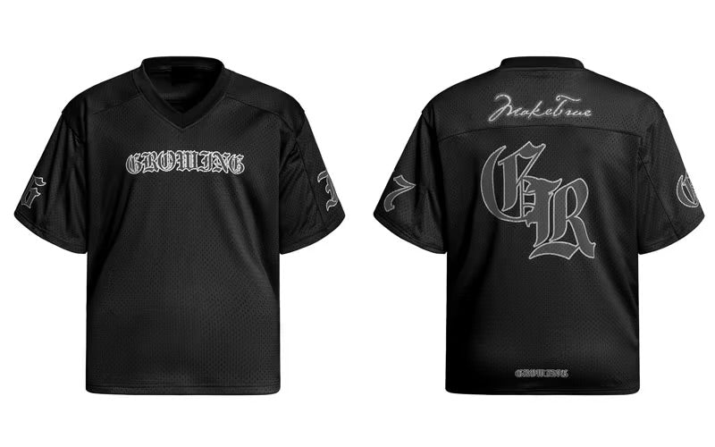 GONTHWID Vintage Graphic Print Jersey