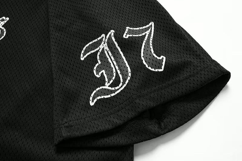 GONTHWID Vintage Graphic Print Jersey