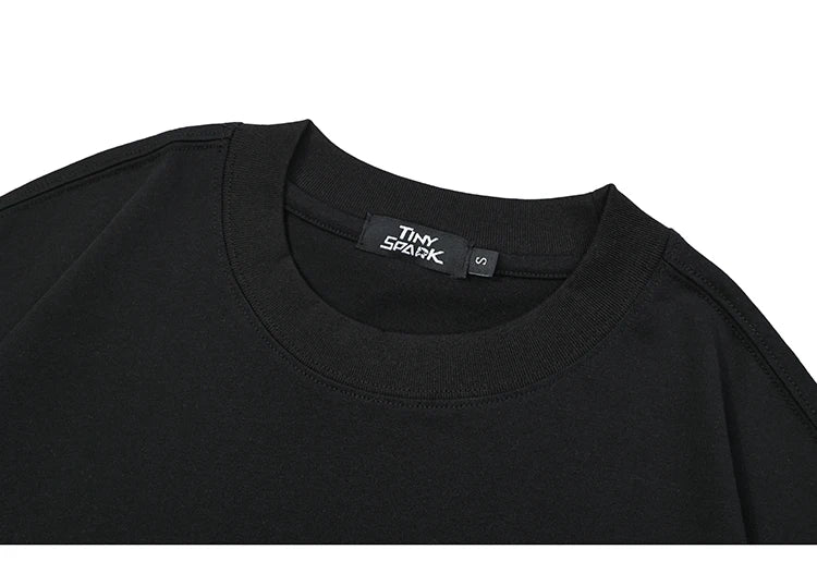Tiny Spark Letter Rainbow Graphic T Shirt
