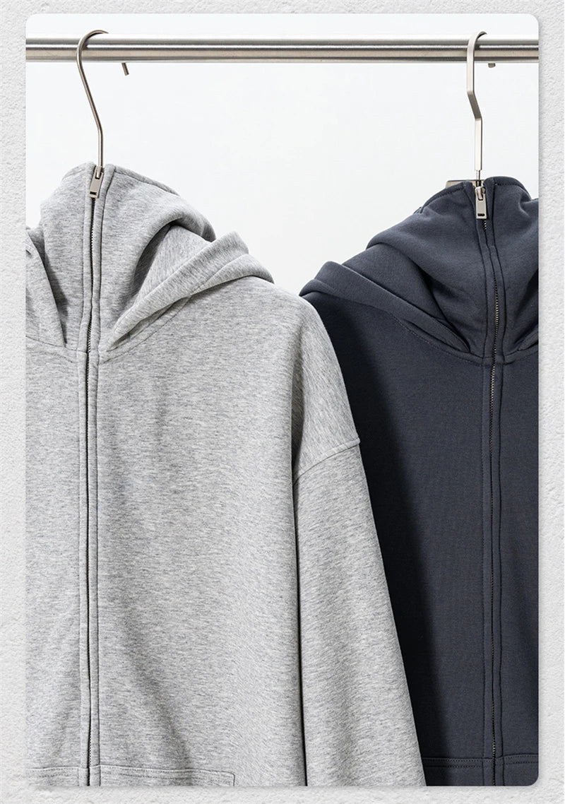 340gsm Zipper Fleece Hoodies