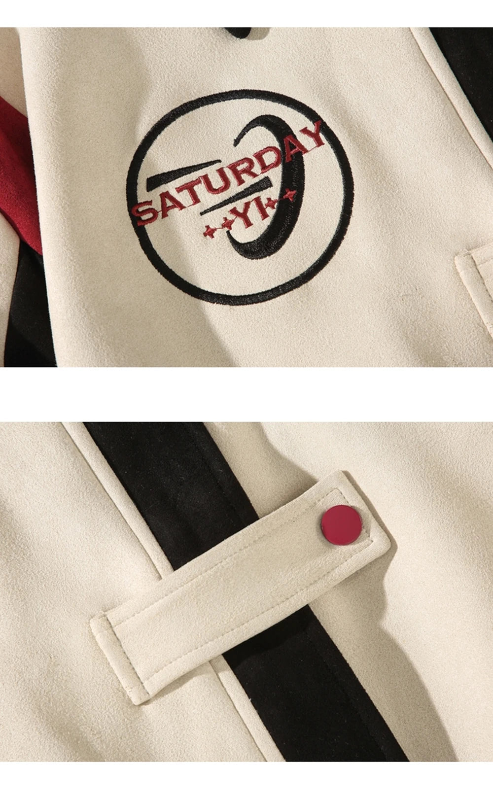 Saturday Yi Patchwork Stadium Award Embroid Baseball Bomber