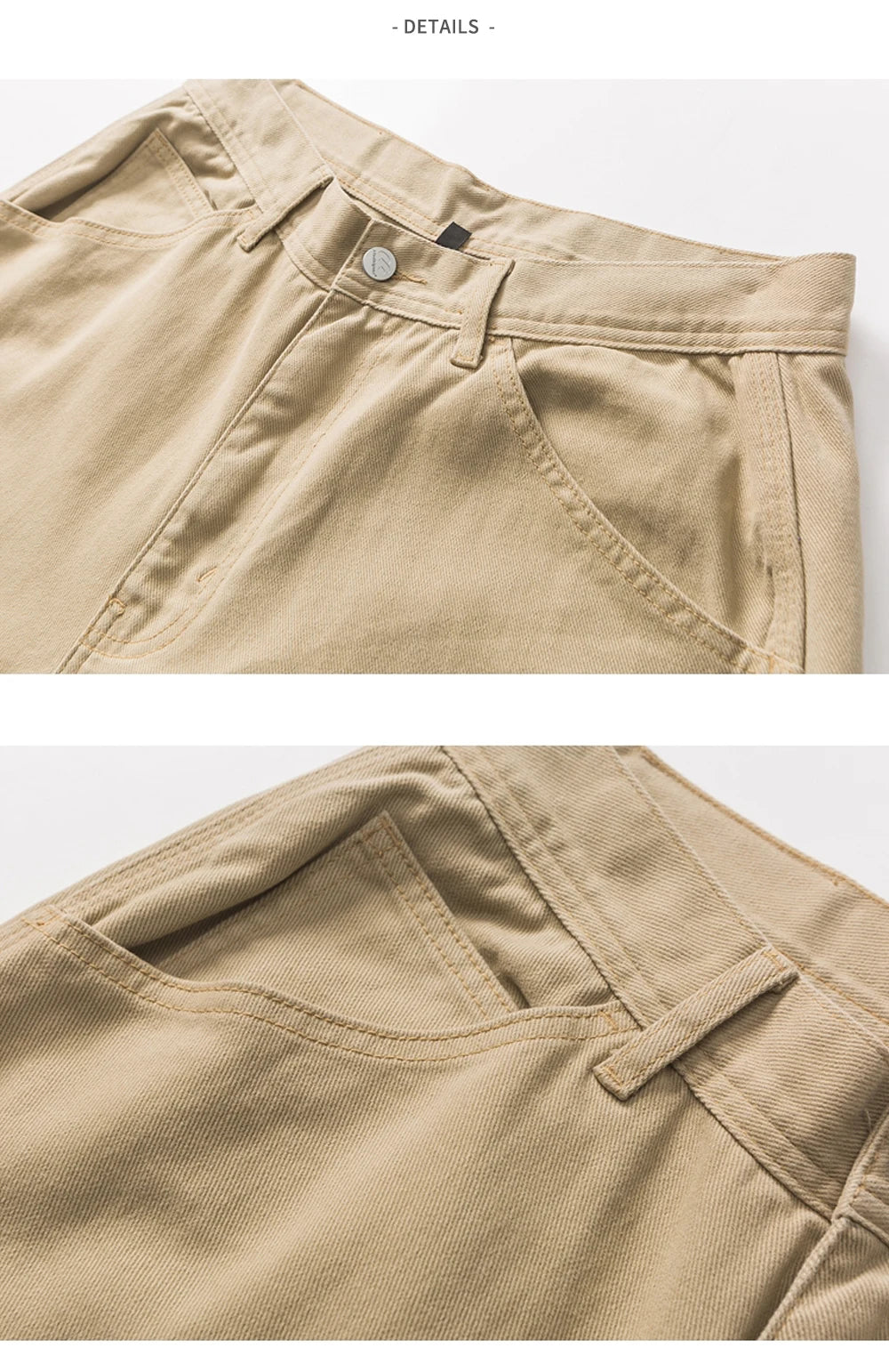 Medaigual Old School Straight Solid Classic Cargo Pants