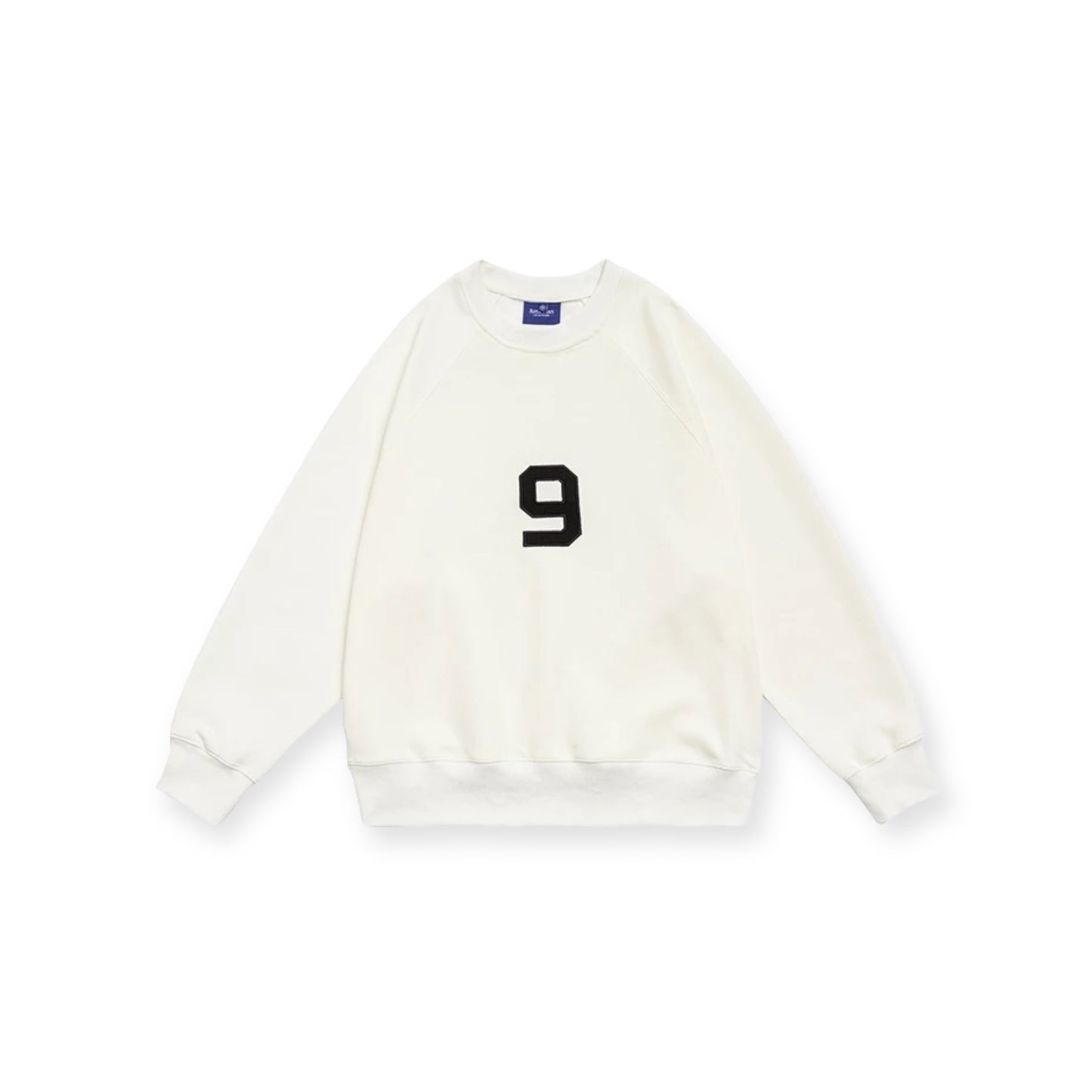 Basic Plan Number 9 Embroid Oversize Sweatshirt