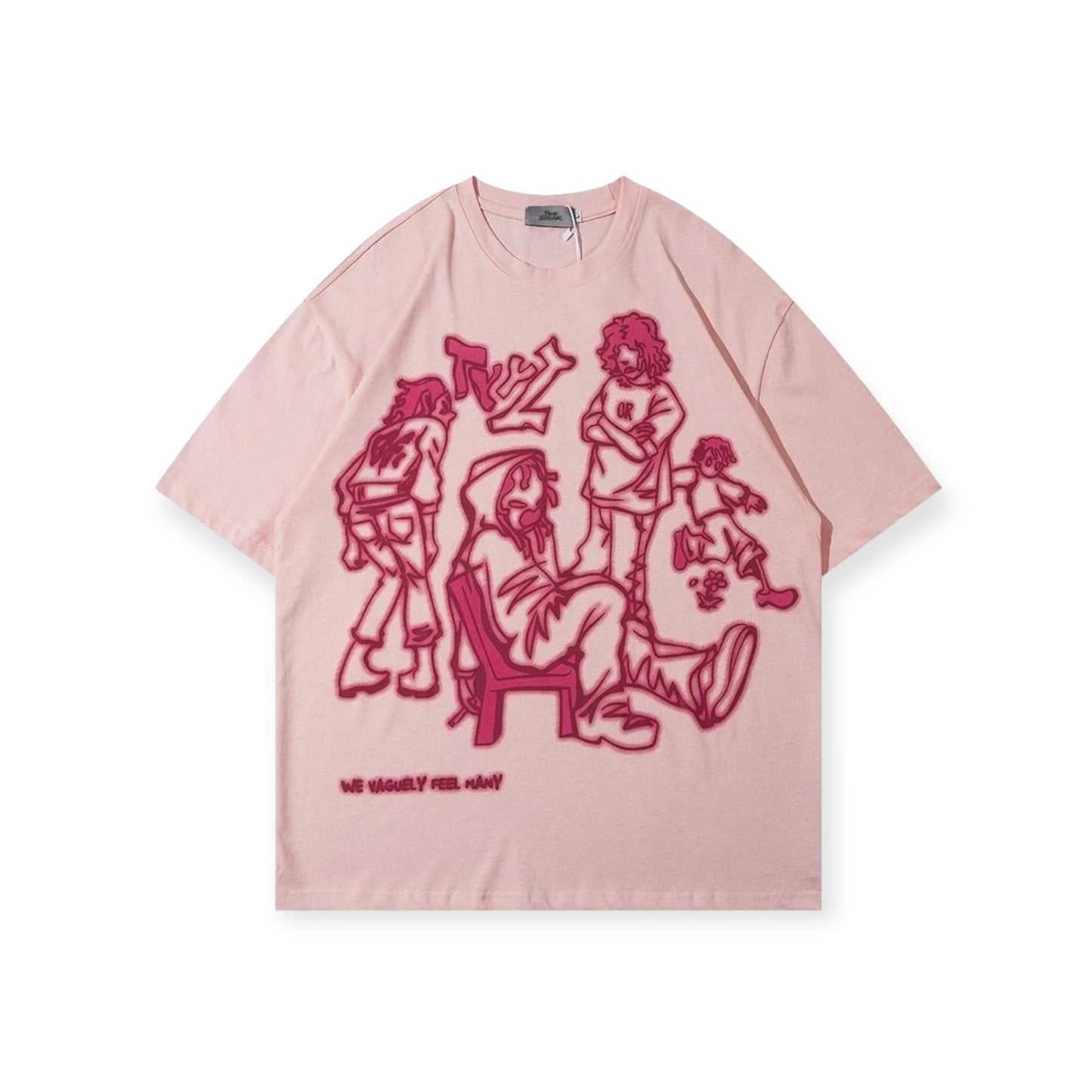 Tiny Spark Cartoon Graphic T Shirt