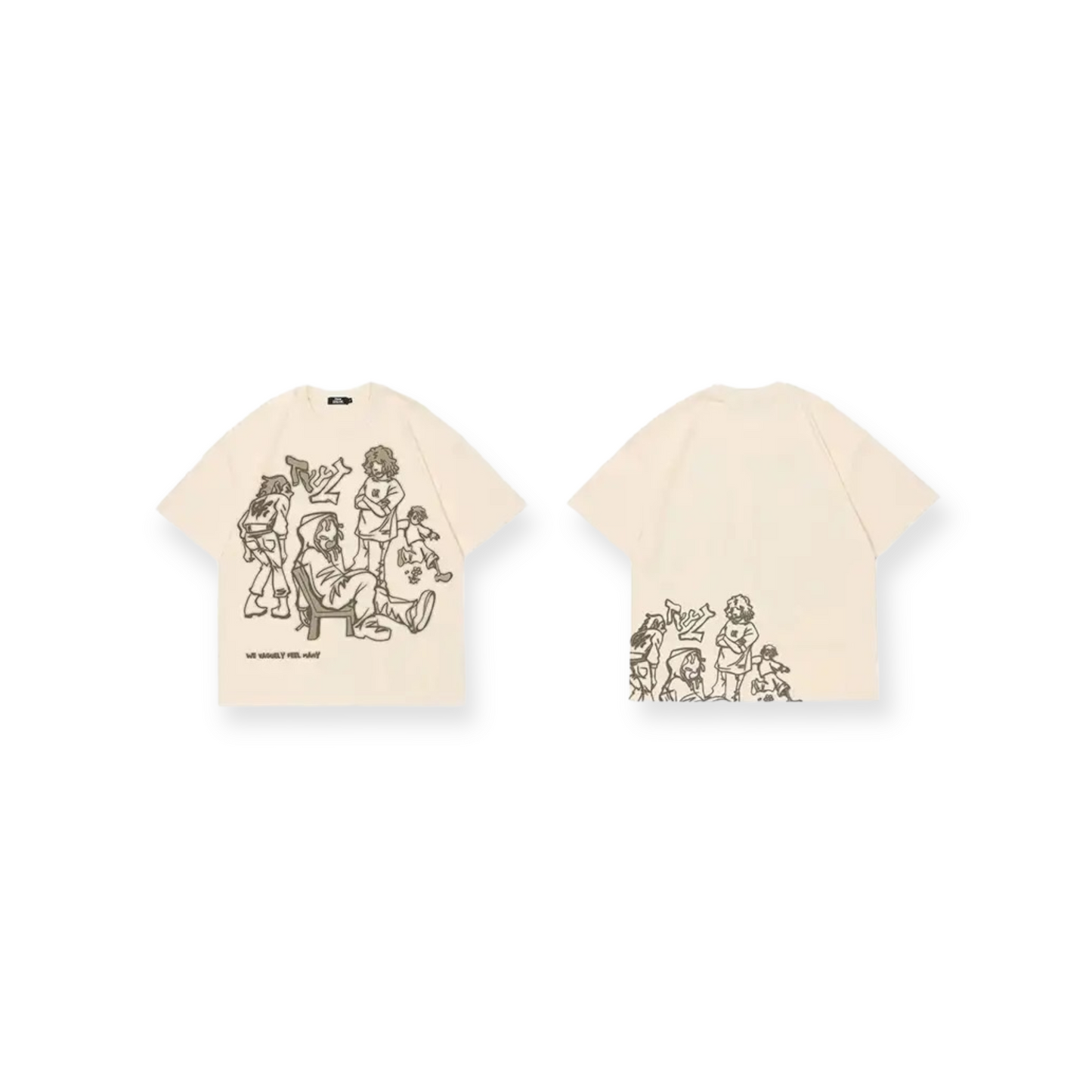 Tiny Spark Cartoon Graphic T Shirt