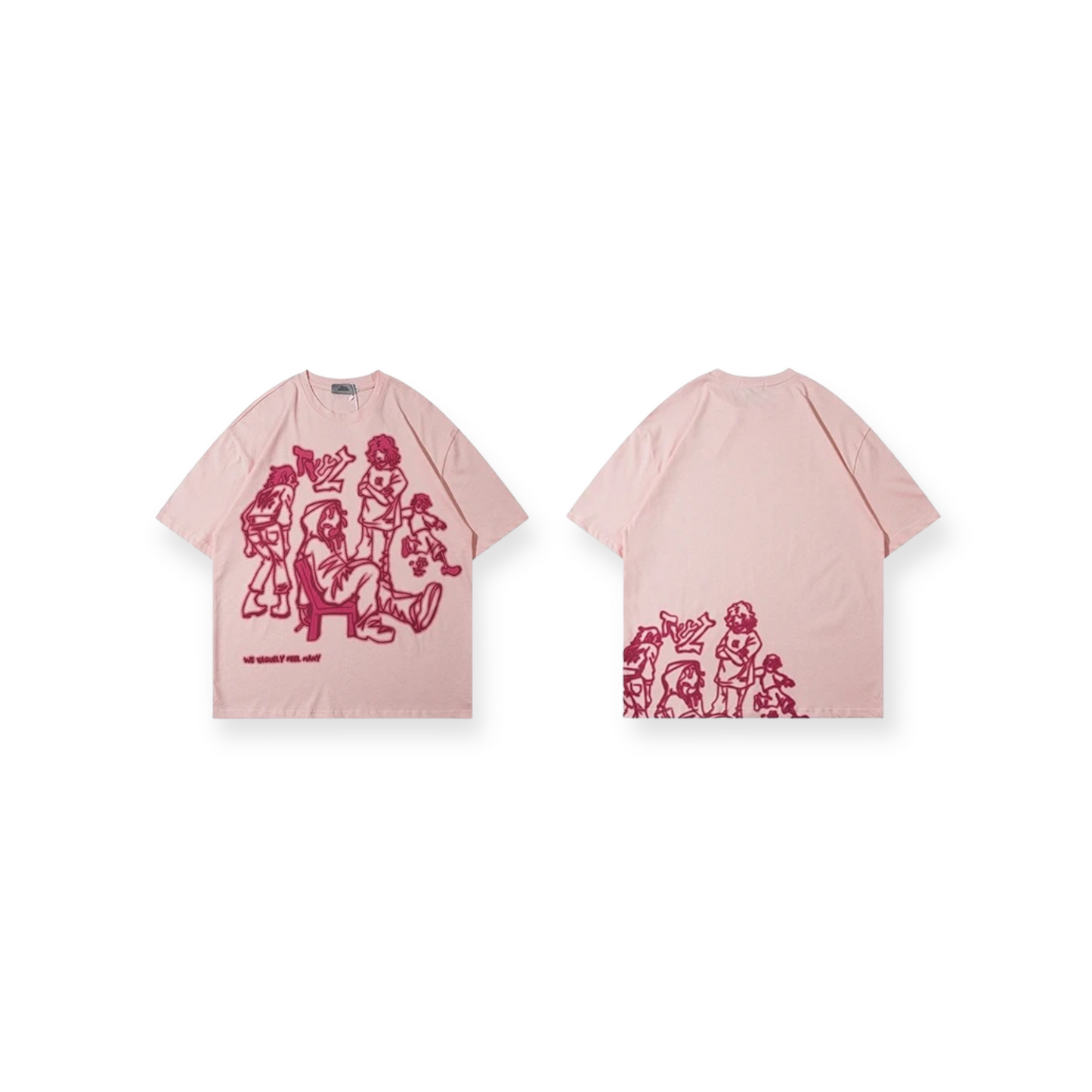 Tiny Spark Cartoon Graphic T Shirt