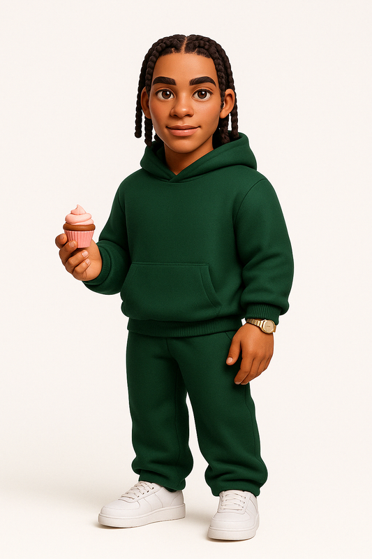 ZODF 345gsm Fleece Hoodies & 345sm Fleece Straight Pants