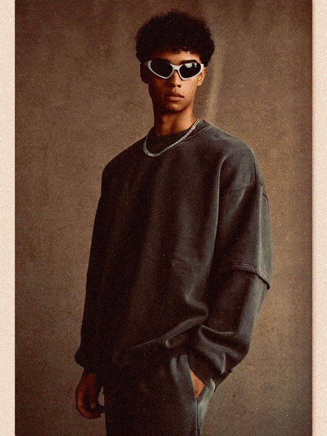 HY1089 Washed Fleece Hoodie