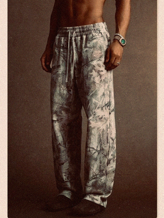 HY1106  Fleece Straight Pants