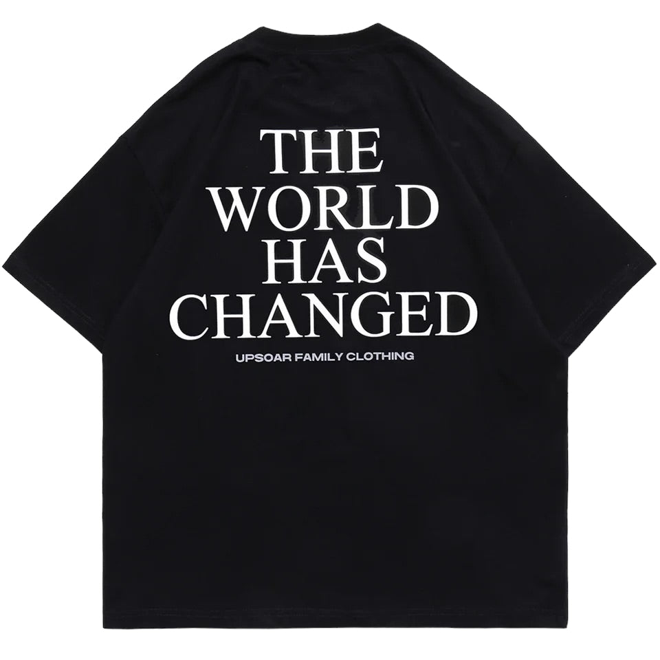Aolamegs Hand Earth Printed T-shirt