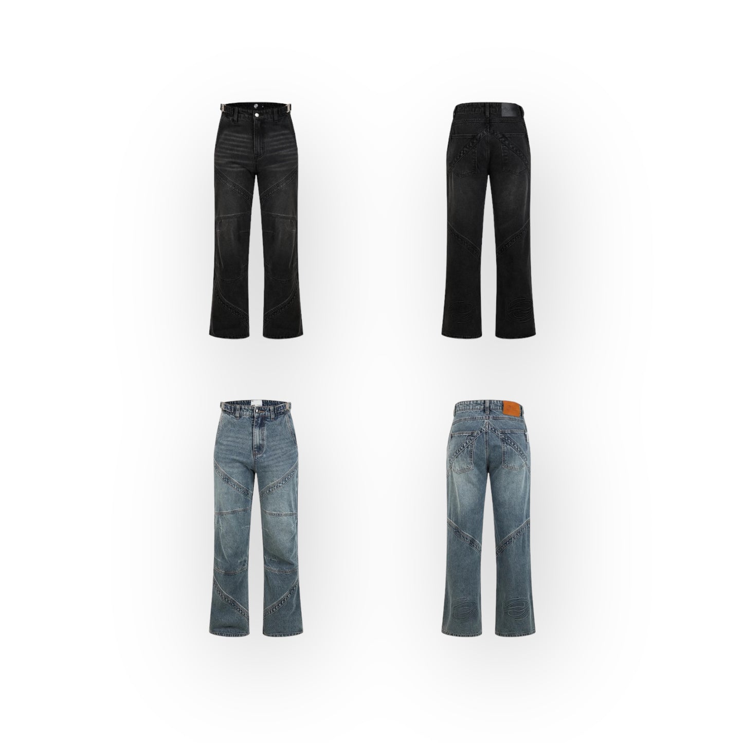 R69 Design Sense Wash Jeans