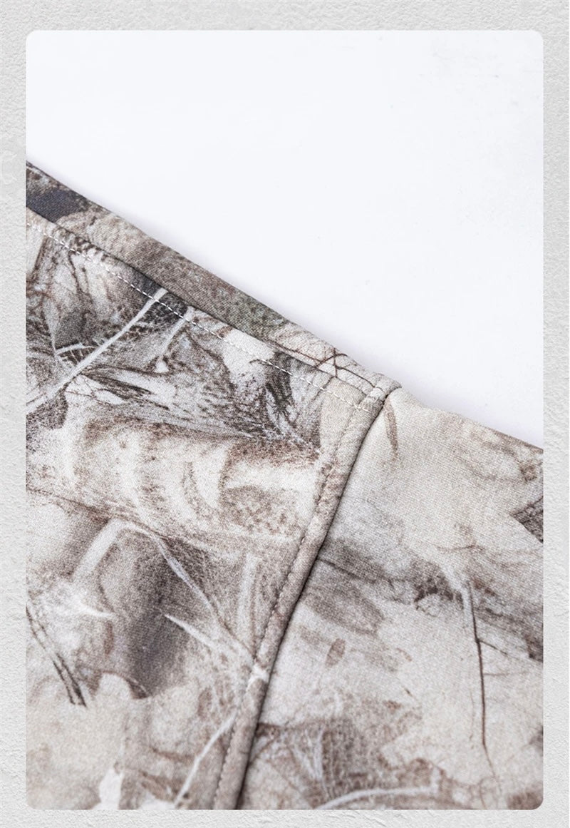 340gsm Desert Branches Printing Camouflage Hoodie