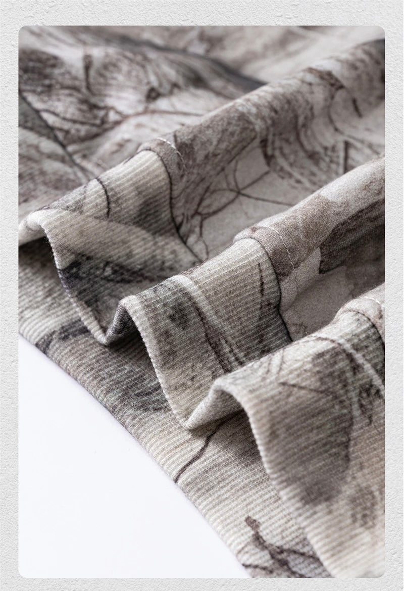 340gsm Desert Branches Printing Camouflage Hoodie