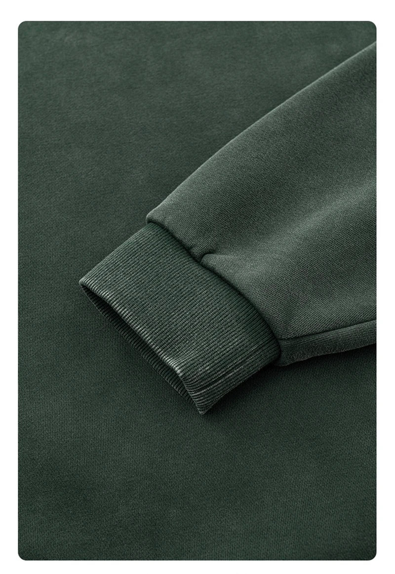 HY1089 Washed Fleece Hoodie